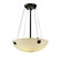 Fusion Three Light Pendant in Matte Black (102|FSN-9661-35-OPAL-MBLK-F3)