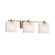 Fusion LED Bath Bar in Brushed Brass (102|FSN-8443-55-OPAL-BRSS-LED3-2100)