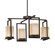 Fusion LED Outdoor Chandelier in Brushed Nickel (102|FSN-7510W-MROR-NCKL)