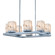 LumenAria LED Outdoor Chandelier in Matte Black (102|FAL-7519W-MBLK)