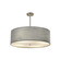 Textile Six Light Pendant in Brushed Nickel (102|FAB-9592-GRAY-NCKL)