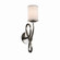 Textile One Light Wall Sconce in Brushed Nickel (102|FAB-8911-10-WHTE-NCKL)