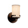 Textile LED Wall Sconce in Dark Bronze (102|FAB-8451-10-CREM-DBRZ-LED1-700)