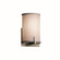 Textile One Light Wall Sconce in Polished Chrome (102|FAB-5531-WHTE-CROM)