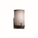 Textile One Light Wall Sconce in Dark Bronze (102|FAB-5531-GRAY-DBRZ)