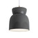 Radiance One Light Pendant in Gloss Grey (102|CER-6515-GRY-ABRS-WTCD)