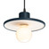 Radiance One Light Pendant in Midnight Sky with Matte White (102|CER-6325-MDMT-MBLK-BKCD)