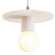Radiance One Light Pendant in Matte White (102|CER-6320-MAT-ABRS-WTCD)