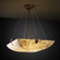 Alabaster Rocks Three Light Pendant in Brushed Nickel (102|ALR-9621-25-NCKL)