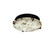 Alabaster Rocks LED Flush-Mount in Matte Black (102|ALR-5545-MBLK-LED2-2000)