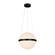 Acryluxe LED Pendant in Matte Black (102|ACR-4160-OPAL-MBLK)