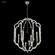 Lantern Eight Light Chandelier in Silver (64|96796S00)