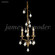 Murano Three Light Pendant in Aged Gold (64|96323AG2GTW)