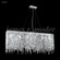 Continental Fashion Six Light Chandelier in Silver (64|96178S22)