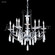 Tassel 12 Light Chandelier in Silver (64|96009S2BA)