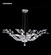 Florale Eight Light Pendant in Silver (64|95928S22)
