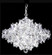 Continental Fashion 13 Light Chandelier in Silver (64|91337S00)