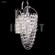 Contemporary One Light Wall Sconce Basket in Silver (64|40714S00)