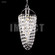 Contemporary One Light Basket in Silver (64|40711S22)
