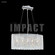 Contemporary Five Light Chandelier in Silver (64|40520S00)