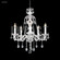 Palace Ice Five Light Chandelier in Silver (64|40465S22)