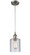 Ballston LED Mini Pendant in Brushed Satin Nickel (405|516-1P-SN-G112-LED)