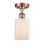 Ballston One Light Semi-Flush Mount in Antique Copper (405|516-1C-AC-G341)