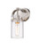 Pilaster LED Wall Sconce in Brushed Satin Nickel (405|423-1W-SN-4CL-LED)
