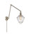 Franklin Restoration LED Swing Arm Lamp in Brushed Satin Nickel (405|238-SN-G664-7-LED)