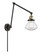 Franklin Restoration LED Swing Arm Lamp in Black Antique Brass (405|238-BAB-G322-LED)