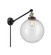 Franklin Restoration LED Swing Arm Lamp in Black Antique Brass (405|237-BAB-G204-12-LED)