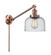 Franklin Restoration LED Swing Arm Lamp in Antique Copper (405|237-AC-G74-LED)
