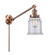 Franklin Restoration LED Swing Arm Lamp in Antique Copper (405|237-AC-G182-LED)