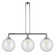 Franklin Restoration LED Island Pendant in Polished Chrome (405|213-PC-G202-12-LED)