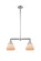 Franklin Restoration Two Light Island Pendant in Polished Chrome (405|209-PC-G171)