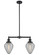 Franklin Restoration Two Light Island Pendant in Oil Rubbed Bronze (405|209-OB-G165)