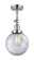 Franklin Restoration One Light Semi-Flush Mount in Polished Chrome (405|201F-PC-G202-8)