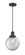 Franklin Restoration One Light Mini Pendant in Matte Black (405|201C-BK-G202-8)