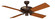 Hunter Original 52''Ceiling Fan in Chestnut Brown (47|23847)