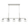 Saddle Creek Seven Light Linear Chandelier in Brushed Nickel (47|19493)