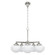 Saddle Creek Five Light Chandelier in Brushed Nickel (47|19359)