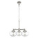 Saddle Creek Three Light Chandelier in Brushed Nickel (47|19356)