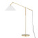 Dorset One Light Floor Lamp in Aged Brass (70|MDSL512-AGB)