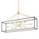 Glendale Ten Light Island Pendant in Aged Brass/Black (70|8948-AGB/BK)