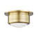 Greenport LED Flush Mount in Aged Brass (70|8007-AGB)