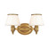 Richmond Two Light Bath Bracket in Flemish Brass (70|4942-FB)