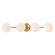 Fleming LED Bath Bracket in Aged Brass (70|4744-AGB)