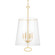 James Four Light Pendant in Aged Brass (70|4717-AGB)