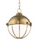 Sumner One Light Pendant in Aged Brass (70|2312-AGB)