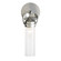 Bow One Light Bath Sconce in Vintage Platinum (39|201344-SKT-82-ZM0634)